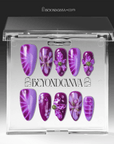 At the Violet Hour Handmade Press On Nails
