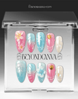Mermaid Mood Handmade Press On Nails