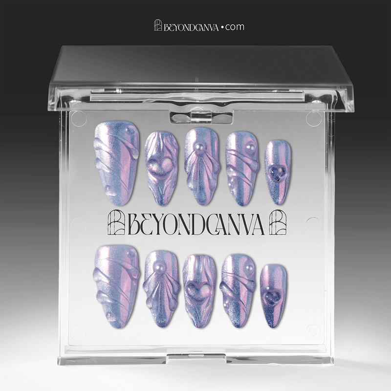 Moonwave Handmade Press On Nails