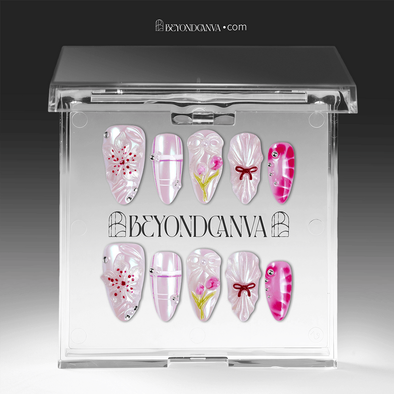 Sakura Whisper Handmade Press On Nails
