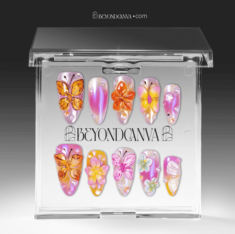 Bloom Pop Handmade Press On Nails