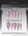 Diamond Dust Handmade Press On Nails
