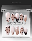 Chestnut Bloom Handmade Press On Nails