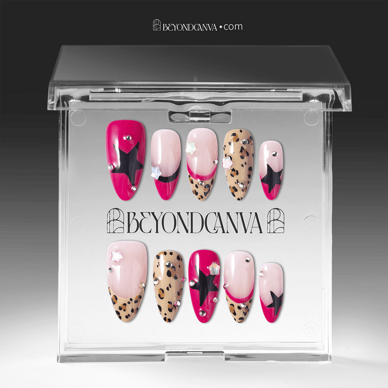 Pop Punk Handmade Press On Nails