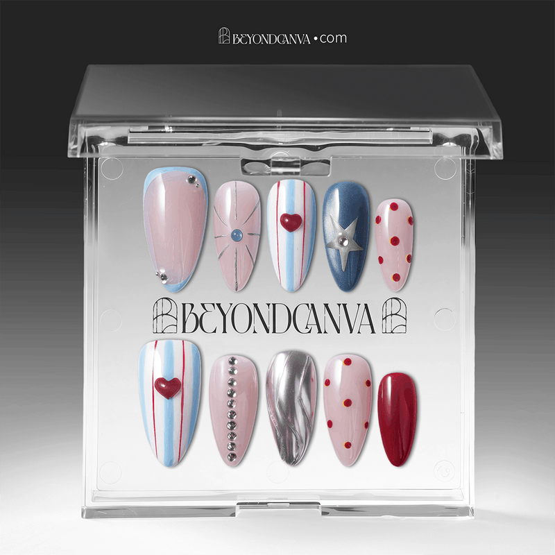 Cosmic Candy Handmade Press On Nails