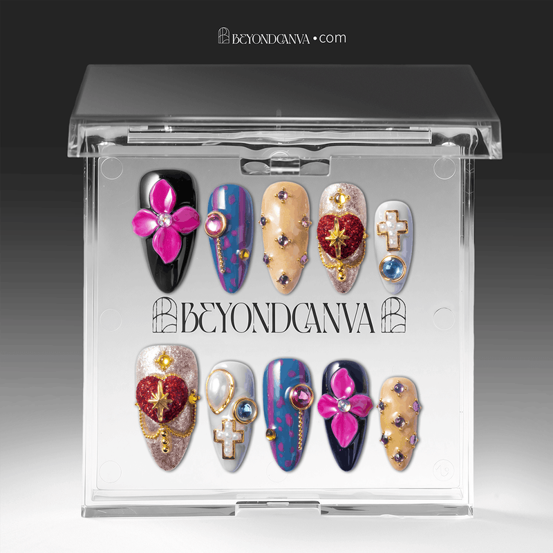 Saint of Desire Handmade Press On Nails
