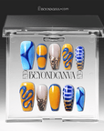 Solar Tide Handmade Press On Nails