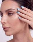 Glacial Frost Handmade Press On Nails