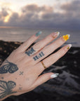 Sea Bloom Handmade Press On Nails