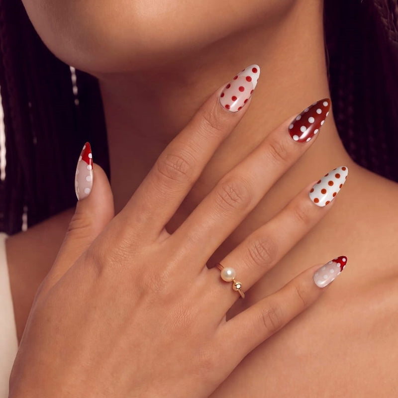 Crimson Sonata Bundle Handmade Press On Nails