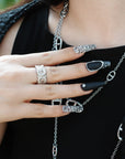 Lace & Pearls Handmade Press On Nails