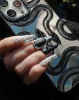 Lace & Pearls Handmade Press On Nails