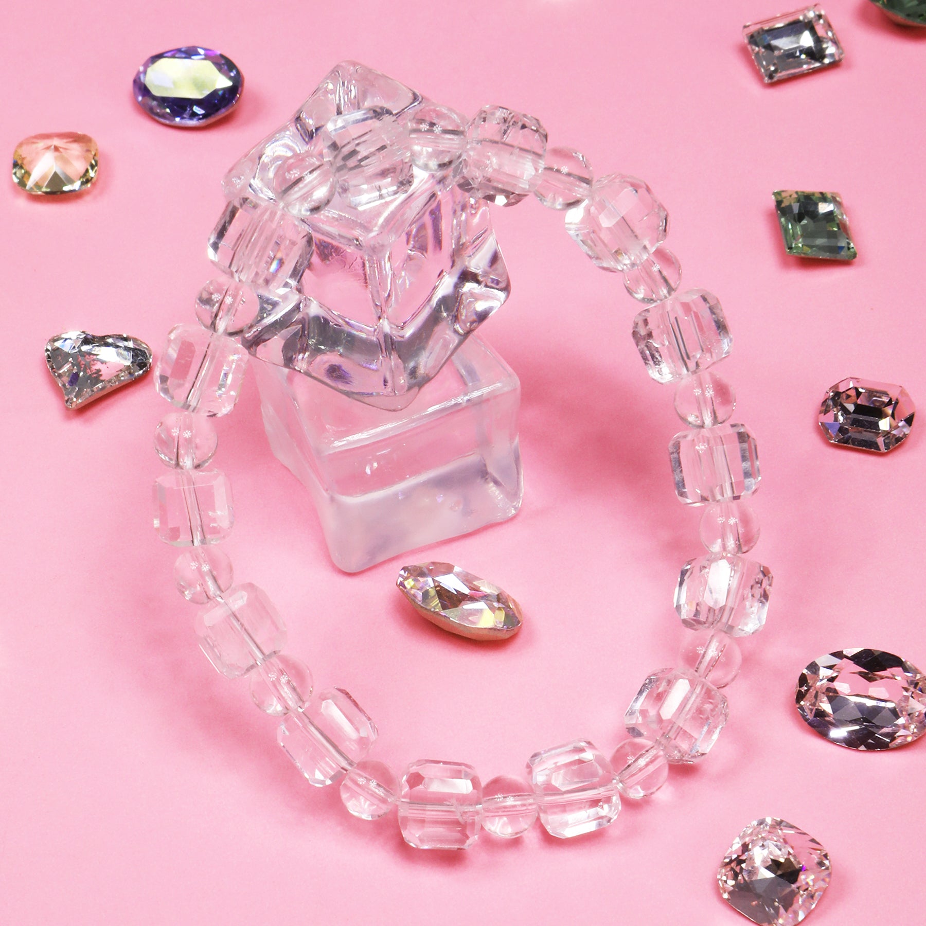 Spend $100 and get a Crystal Bracelet and a Basic Manicure set for FREE