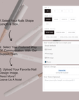 Customized Press On Nails ($9.99 Deposit)