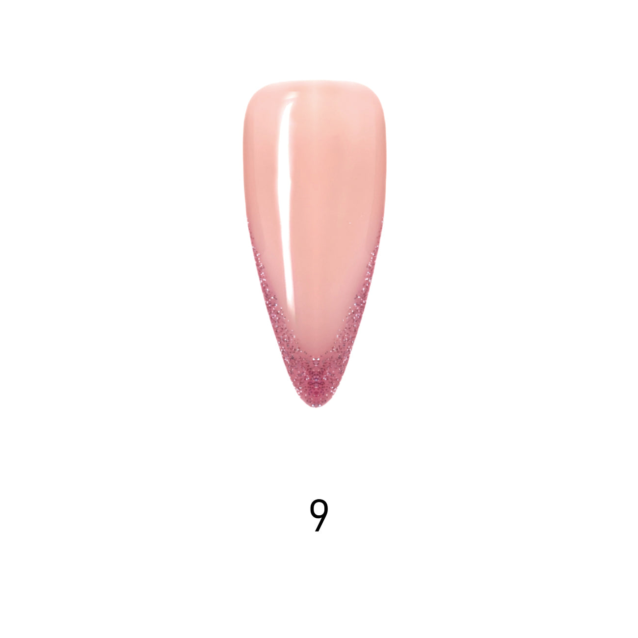 V Letter French Extra Long Stelitto Palette Handmade Press On Nails