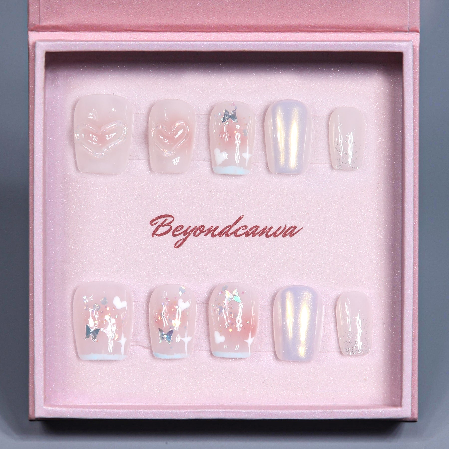 Pastel Dreamscapes Handmade Press On Nails