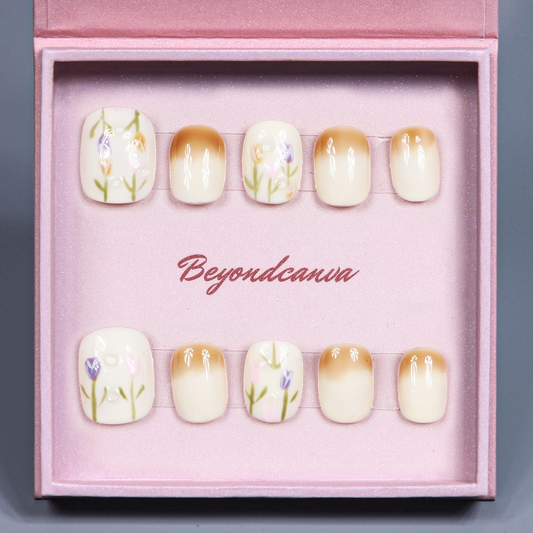 Backyard Garden Handmade Press On Nails