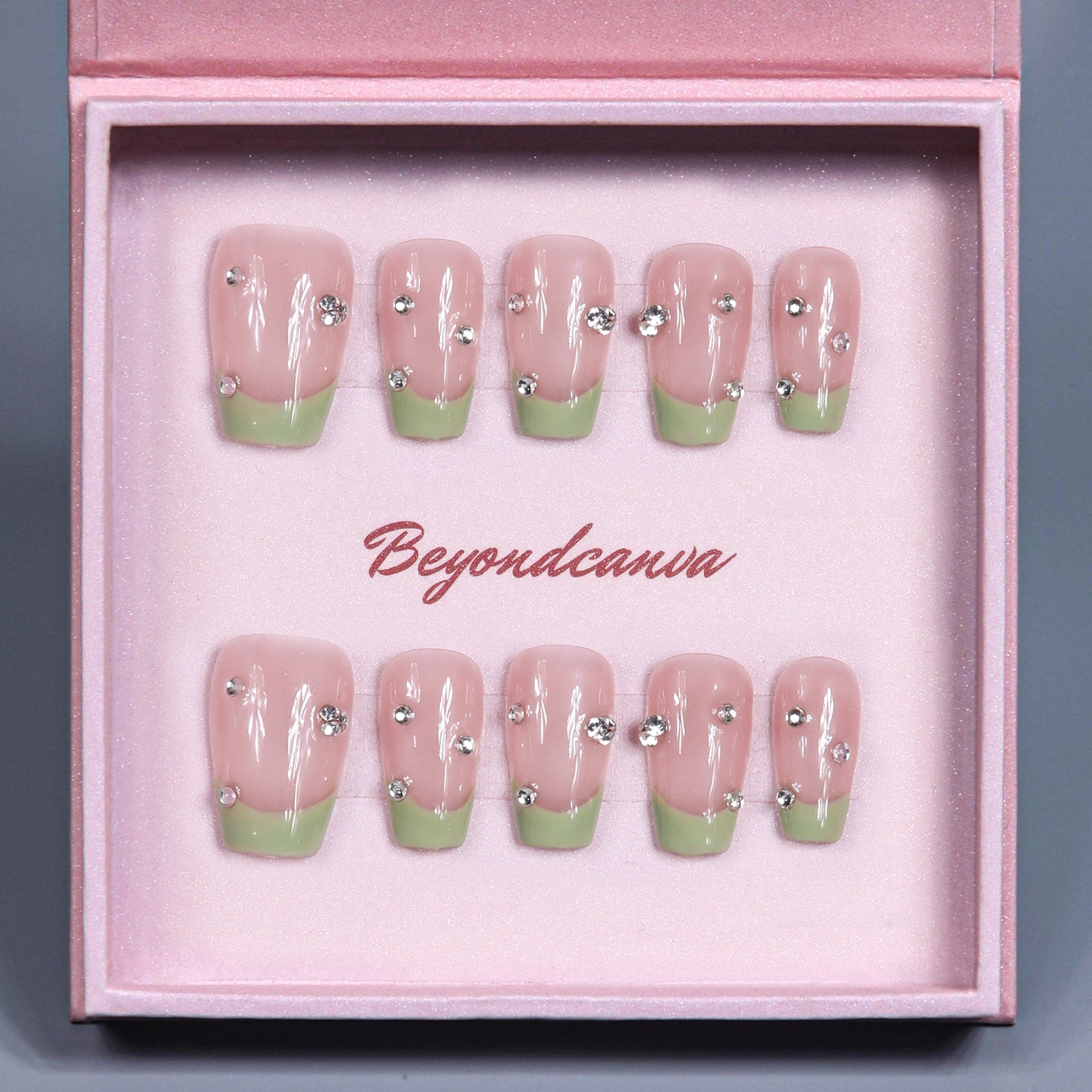 Summer Watermelon Handmade Press On Nails