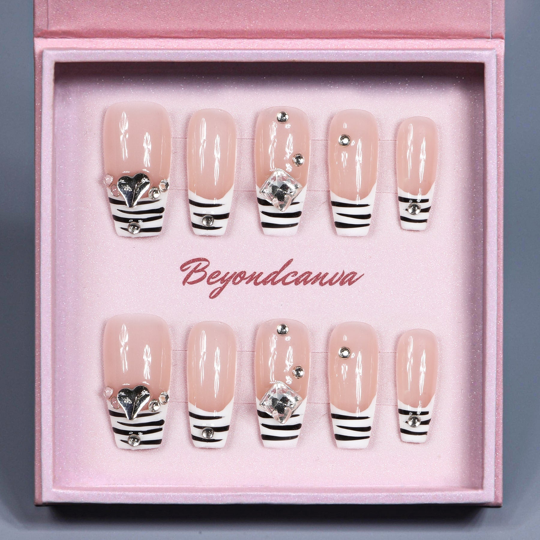 Modern Elegance Handmade Press On Nails