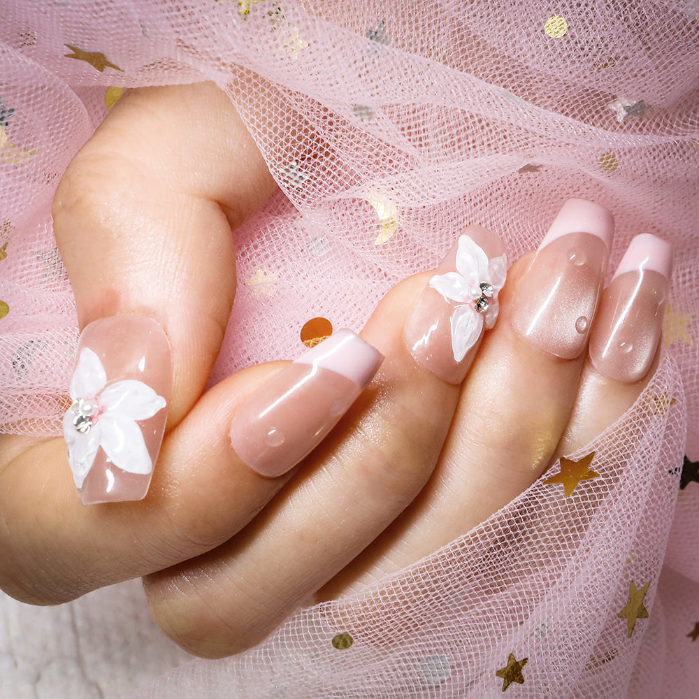 Dewy Lily Handmade Press On Nails