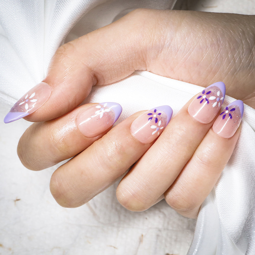 Lavender Dream Handmade Press On Nails