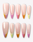 Colorful Metamorphosis Handmade Press On Nails