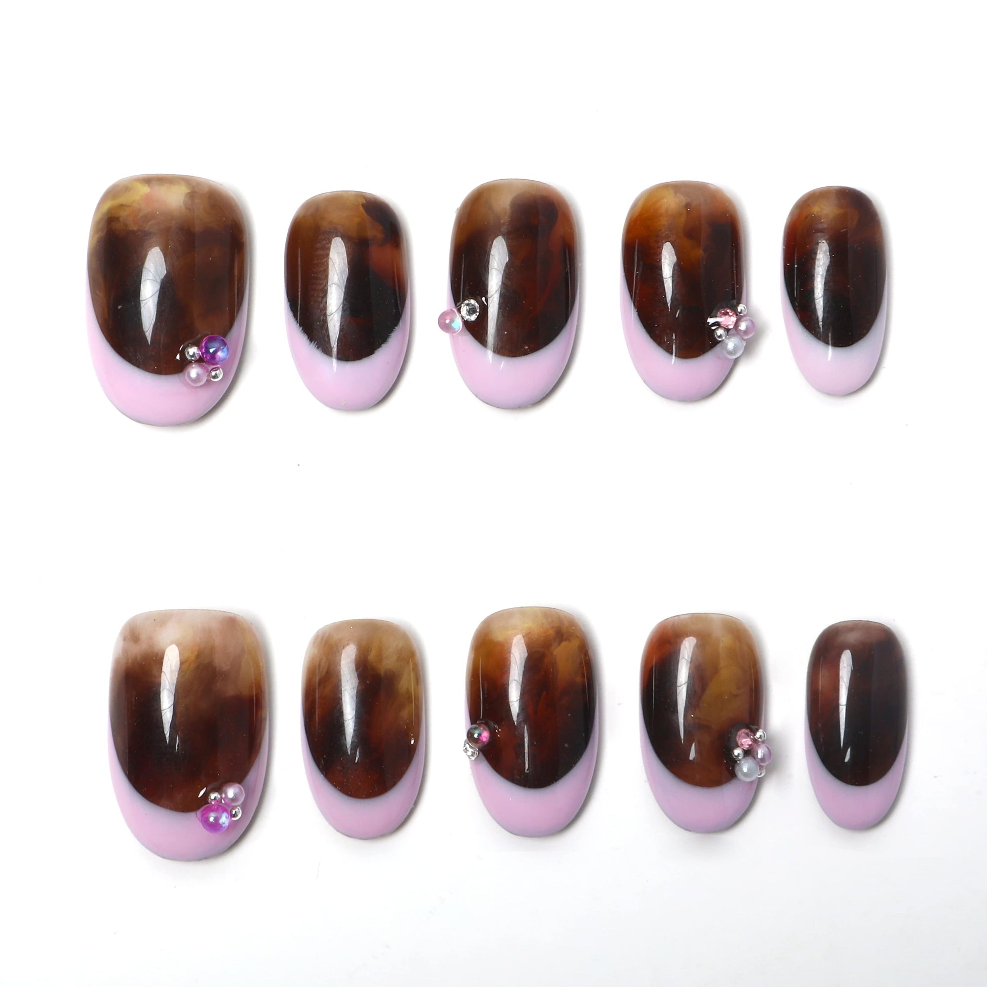 French Babies Handmade Press On Nails