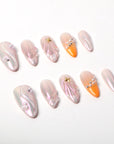 Siren Veil Handmade Press On Nails