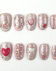 Ballet Bliss Handmade Press On Nails