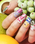 Fruit Garden Handmade Press On Nails