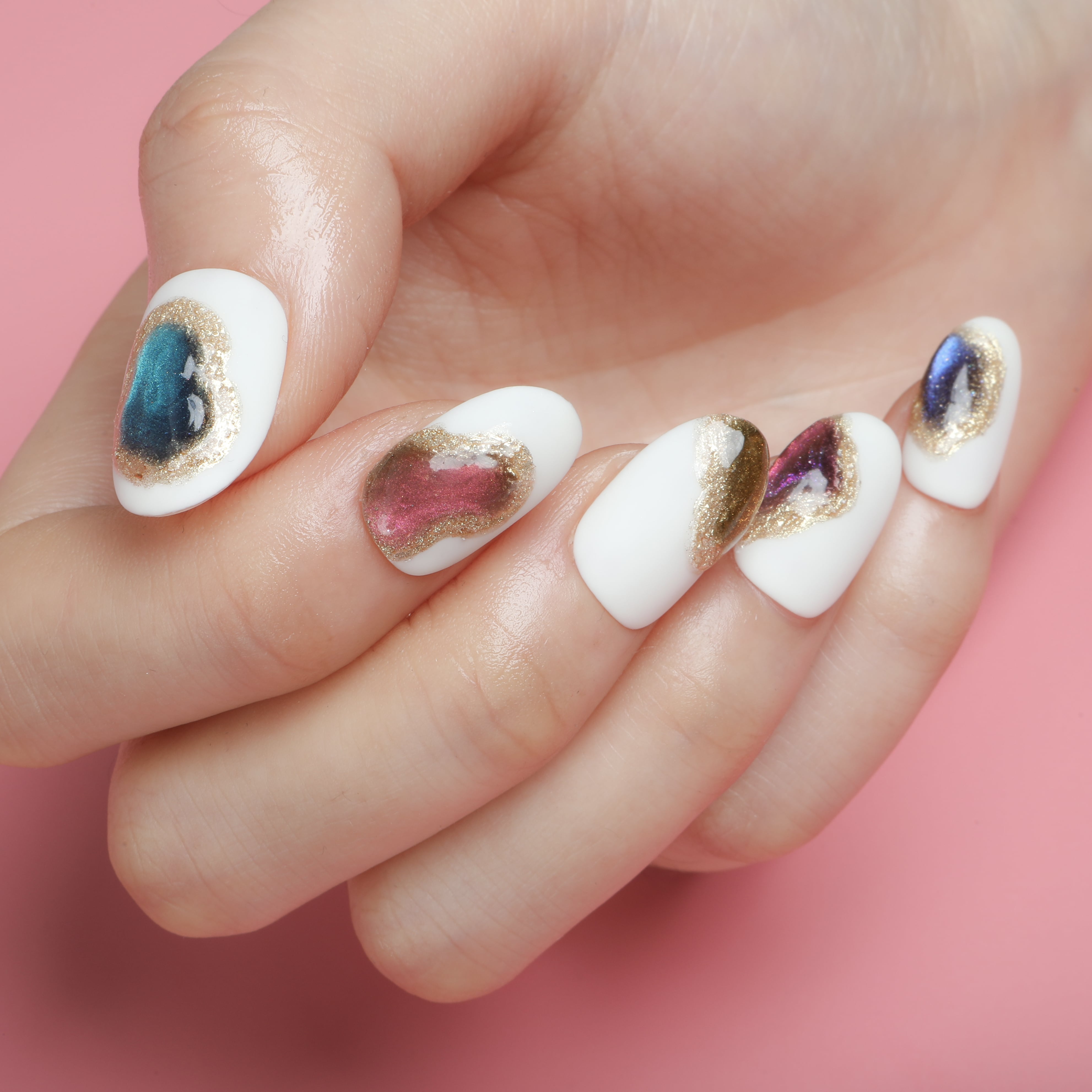 Ethereal Oasis Handmade Press On Nails