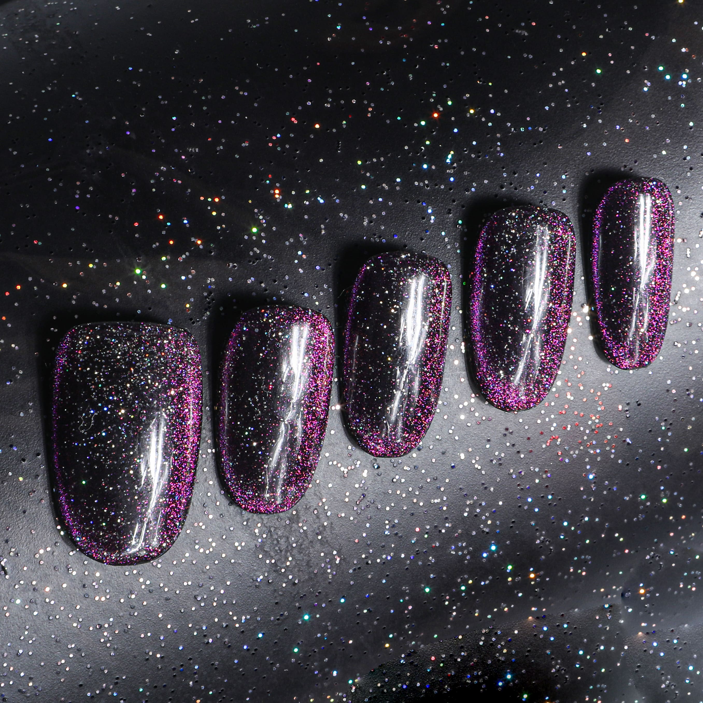 Mystic Galaxy Handmade Press On Nails