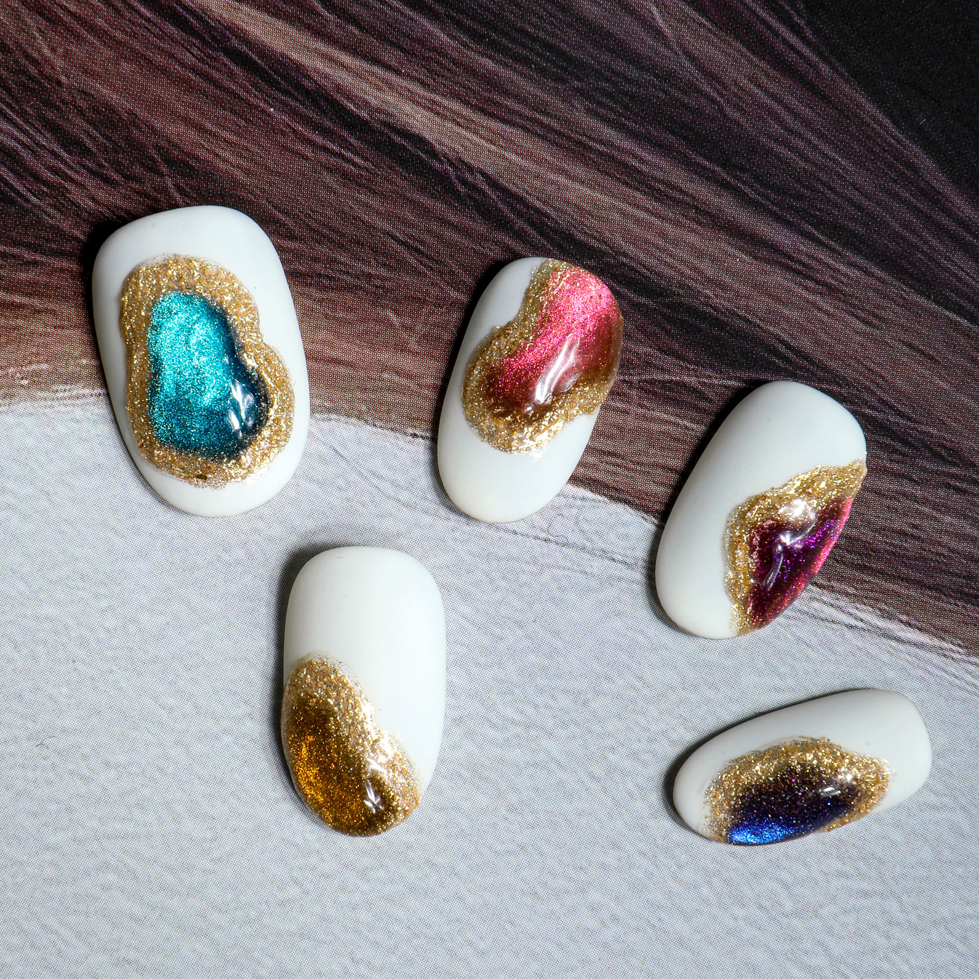 Ethereal Oasis Handmade Press On Nails