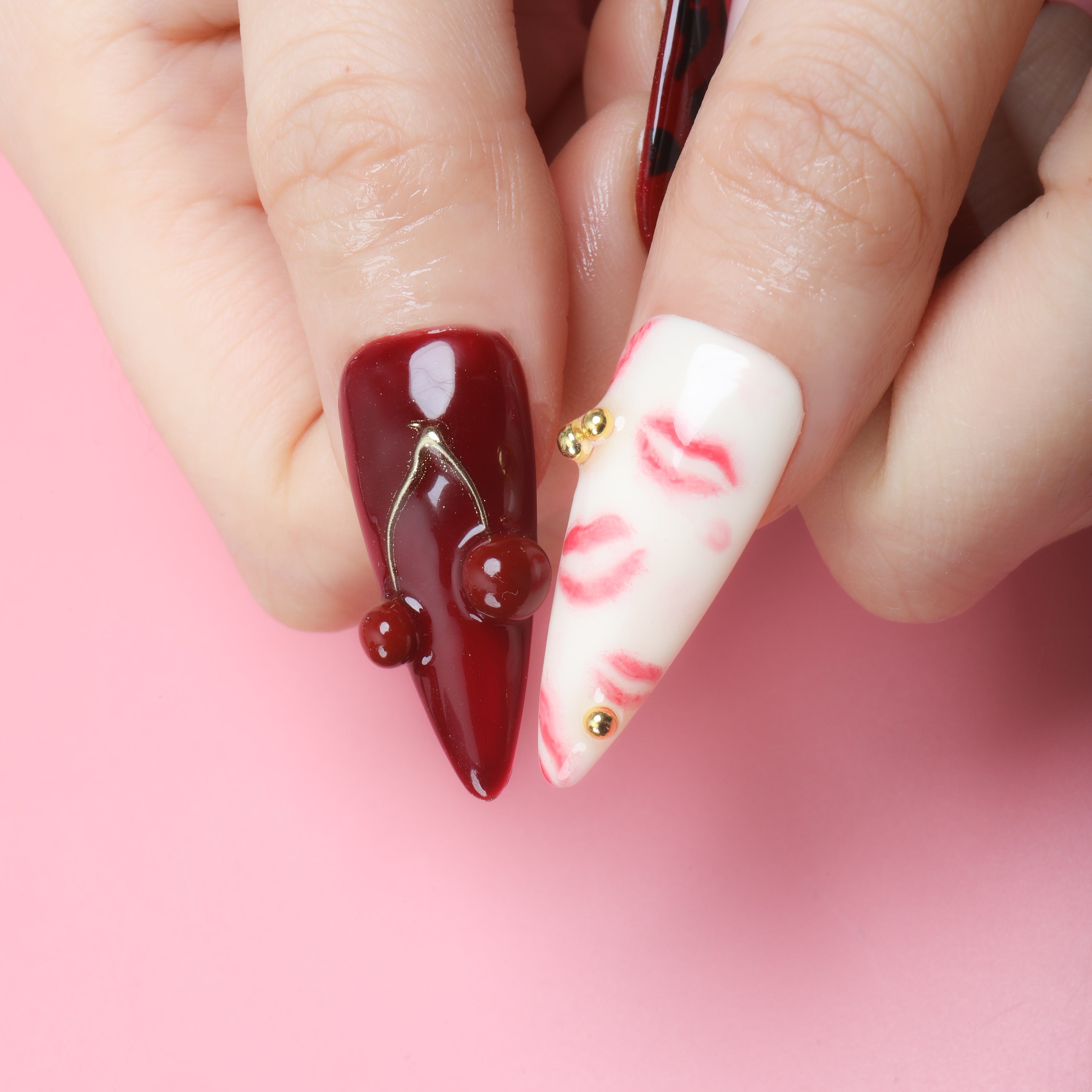 Love of the Cherry Tree Handmade Press On Nails