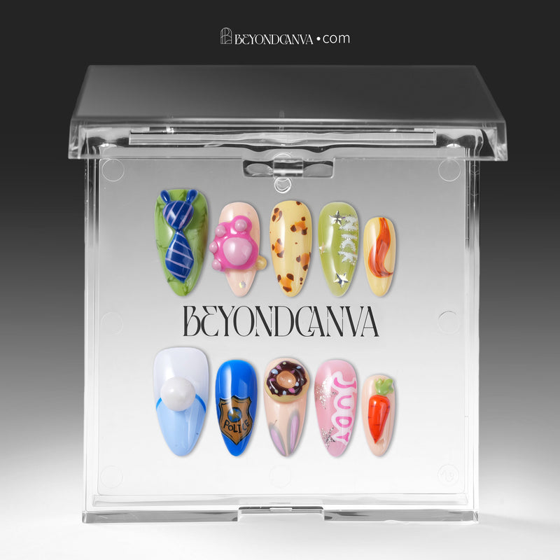 Paw Patrol Chic Handmade Press On Nails
