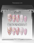 Blush Siren Handmade Press On Nails