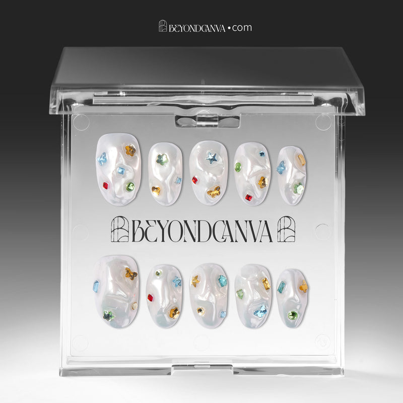Gem Treasure Handmade Press On Nails
