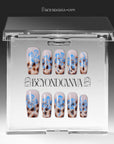 Cobalt Wildwood Handmade Press On Nails