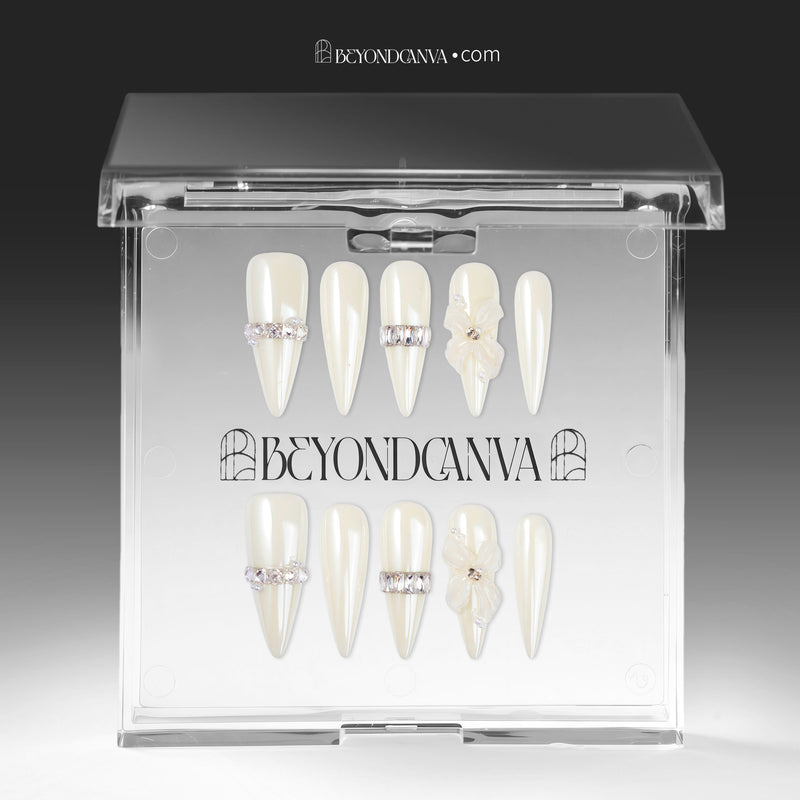 Lunaria Prism Handmade Press On Nails