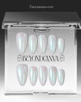 Pearl Aurora Handmade Press On Nails