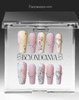 Pastel Reverie(Custom Ur Name) Handmade Press On Nails