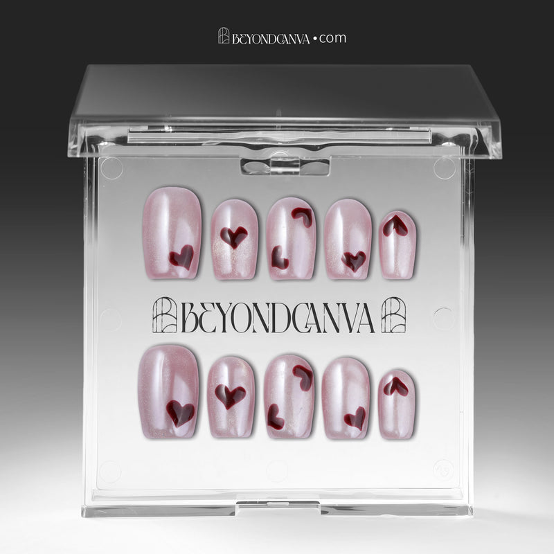 Love's Whisper Handmade Press On Nails
