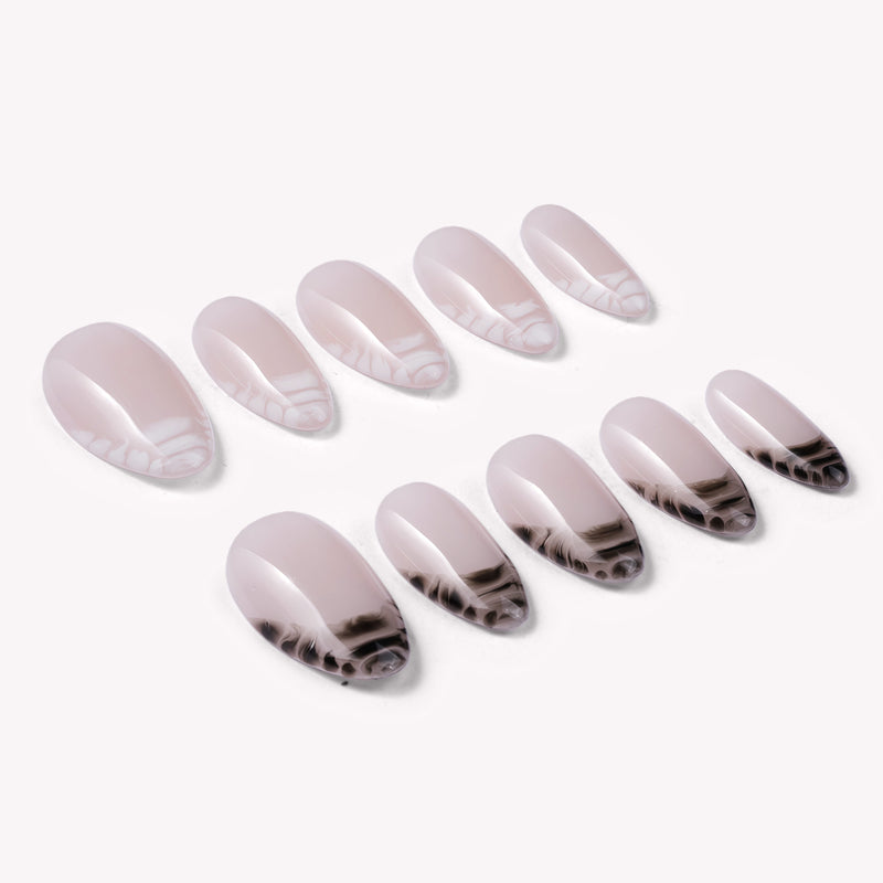 Mist Fade Handmade Press On Nails