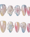 Lighthouse Bloom Handmade Press On Nails