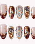 Byzantium Relic Handmade Press On Nails