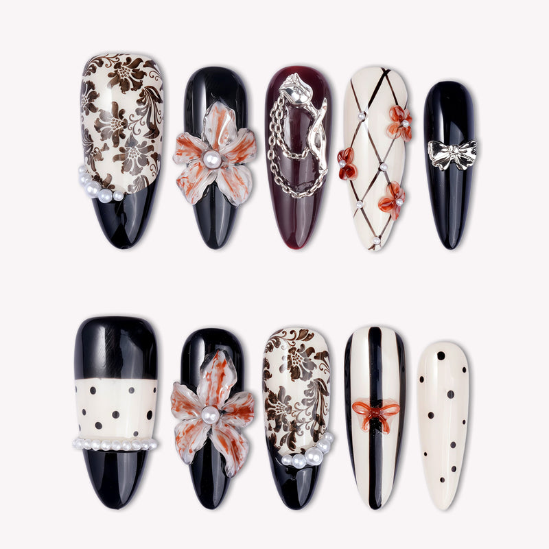 Victoria's Diary Handmade Press On Nails