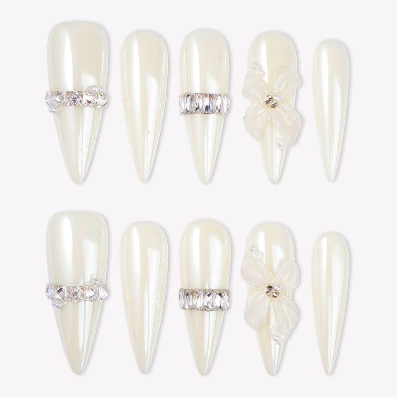 Lunaria Prism Handmade Press On Nails