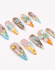 Oasis Baroque Handmade Press On Nails