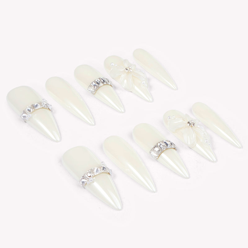 Lunaria Prism Handmade Press On Nails