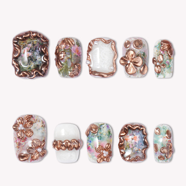 Impressionist Gallery Handmade Press On Nails
